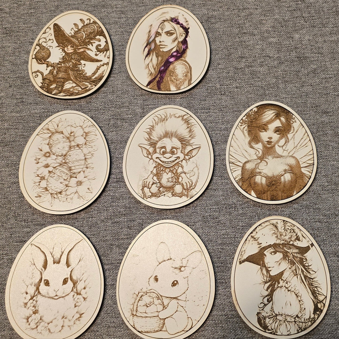 Couvercle boite oeuf blanc S